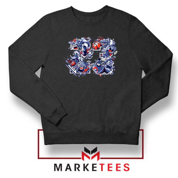 Jordan 23 Chicago Bulls Black Sweatshirt