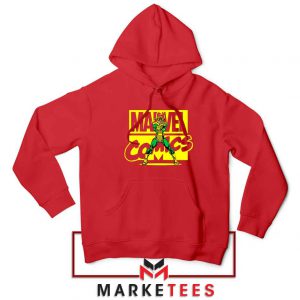 Marvel Comics Loki Superhero Red Hoodie