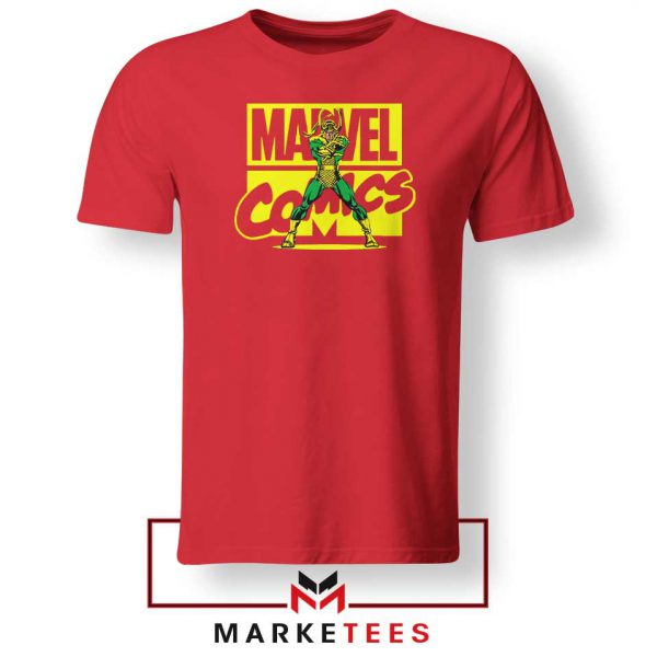 Marvel Comics Loki Superhero Red Tshirt