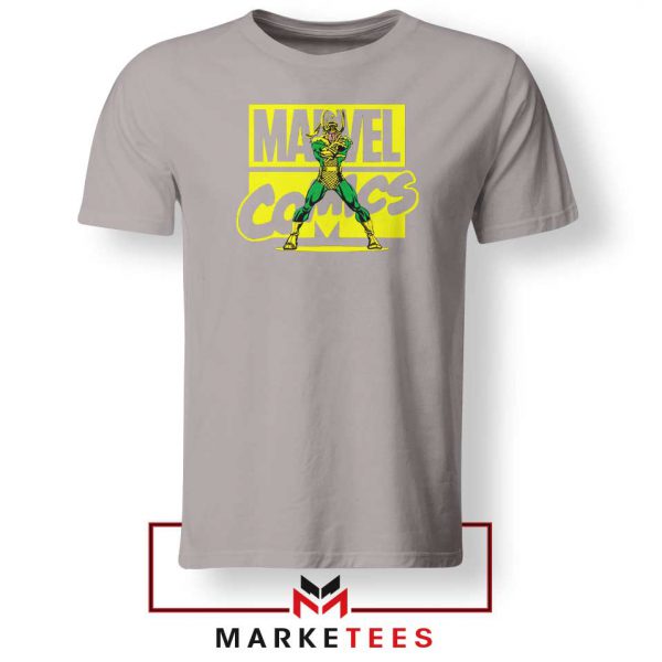 Marvel Comics Loki Superhero Sport Grey Tshirt