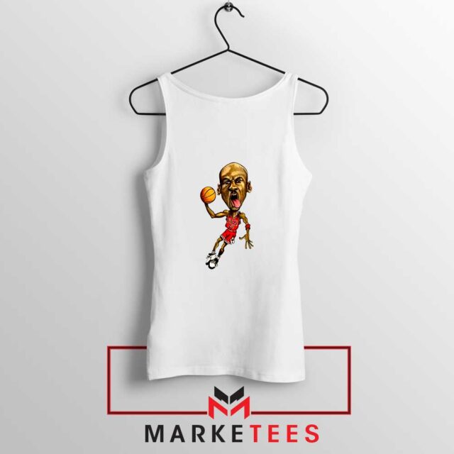 Michael Jordan Caricature NBA Tank Top