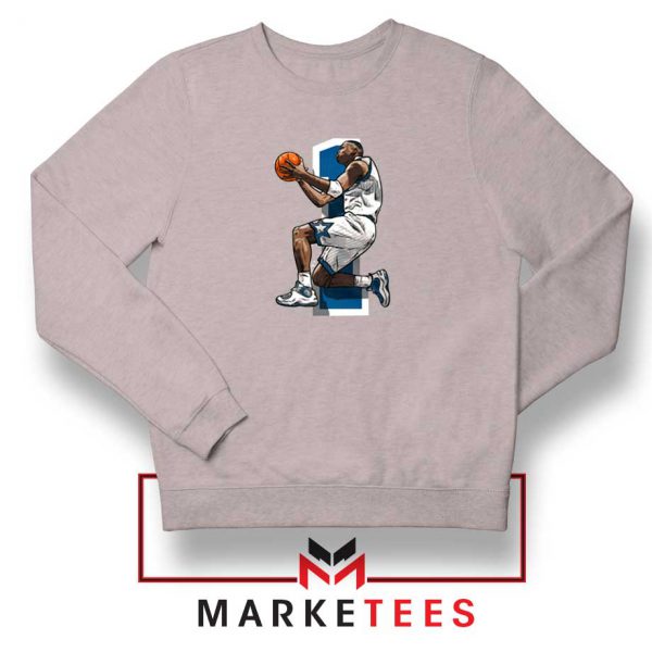 Penny Hardaway Basketball Grey Sweatshirt