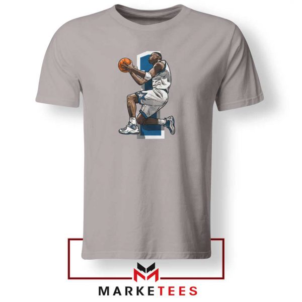 Penny Hardaway Vintage Basketball Grey Tshirt