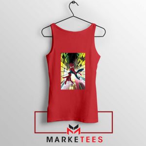 Spider Man Friendly Neighbor Red Tank Top