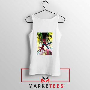 Spider Man Friendly Neighbor White Tank Top