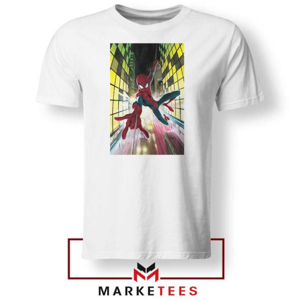 Spider Man Friendly Neighbor White Tshirt