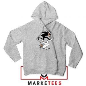 Spy Vs Spy Yin and Yang Grey Hoodie