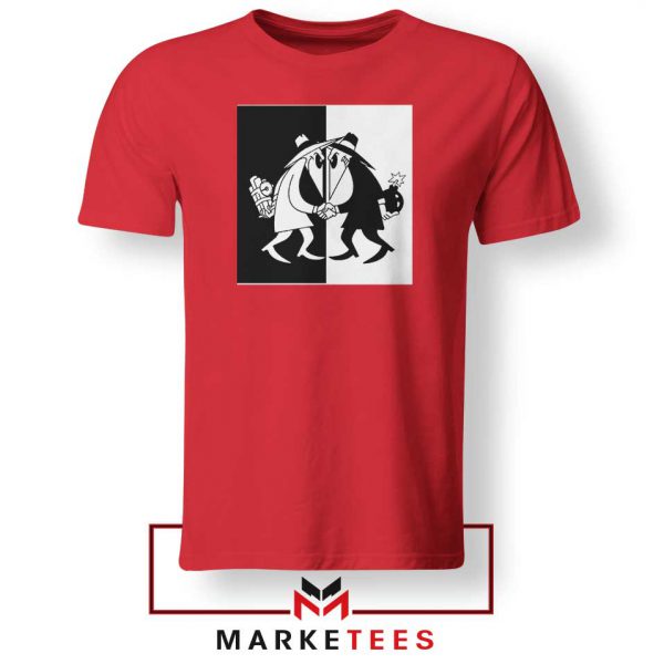 Spy vs Spy Art Video Game Red Tshirt