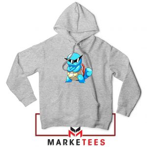 Squirtle Shades Pokemon Grey Hoodie