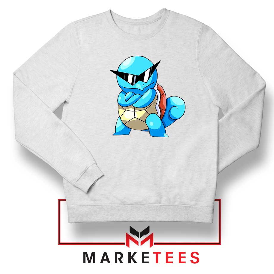 Squirtle Shades Pokemon Sweatshirt S-2XL 