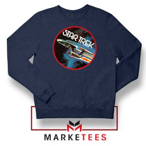 Star Trek Enterprise Series Navy Blue Sweatshirt