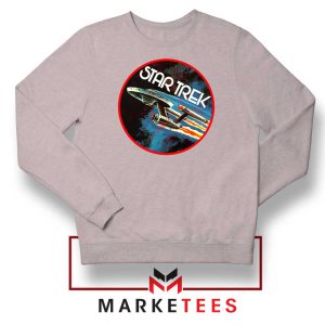 Star Trek Enterprise Series Sport Grey Sweatshirt
