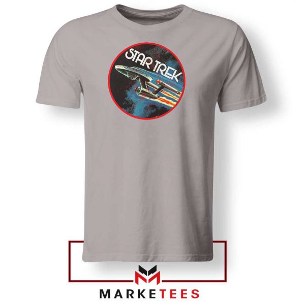 Star Trek Enterprise TV Series Sport GRey Tshirt