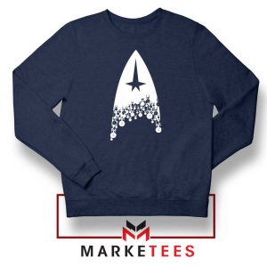 Star Trek Film Series Navy Blue Sweatshirt
