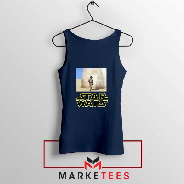 Star Wars Anakin Skywalker Navy Blue Tank Top