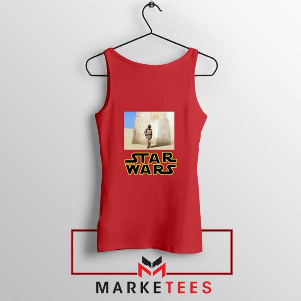 Star Wars Anakin Skywalker Red Tank Top