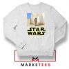 Star Wars Anakin Skywalker White Sweatshirt