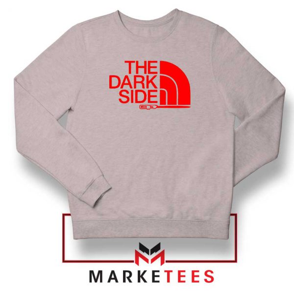 The Dark Side Starwars Grey Sweatshirt
