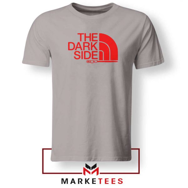 The Dark Side Starwars Grey Tshirt
