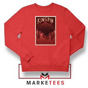 Wilson Fisk Kingping Red Sweatshirt