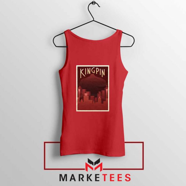 Wilson Fisk Kingping Red Tank Top