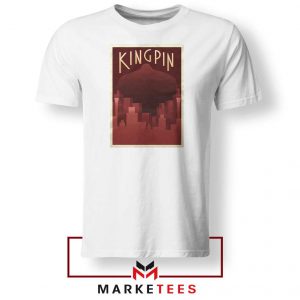 Wilson Fisk Kingping Supervillain White Tshirt