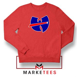 Wu Fallo Bills Parody Red Sweatshirt