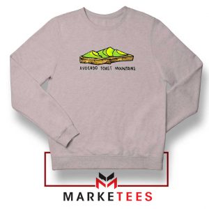 Avocado Toast Mountains Sport Grey Sweatshirt