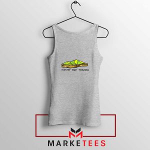 Avocado Toast Mountains Sport Grey Tank Top