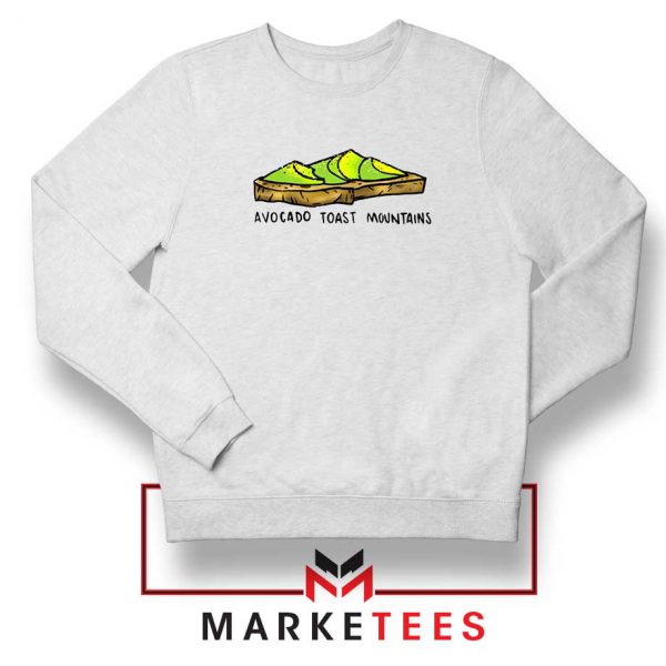 Avocado Toast Mountains Sweatshirt