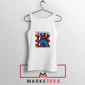 Captain America Ass Hero Tank Top