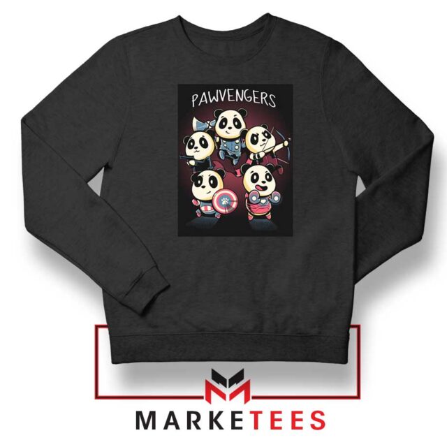 Pawvengers Superhero Parody Sweatshirt