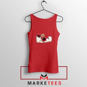 Spideypool Mutant Superheroes Red Tank Top