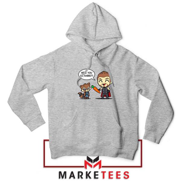 Superhero Team Infinity War Grey Hoodie