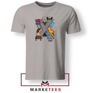 X Men Cutest Team Of Mutants Sport Grey Tshirt