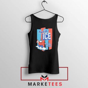 Abolish ICE Political Movement Black Tank Top