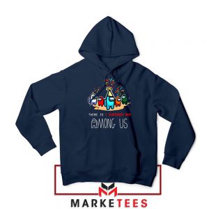 Among Us Gaming Birthday Navy Blue Hoodie