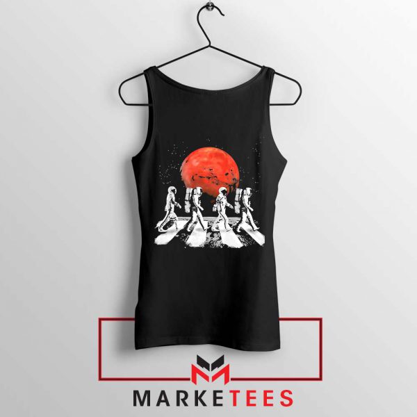 Astronaut Abbey Road Parody Tank Top