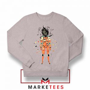 Astronaut Space Camp Sport Grey Sweatshirt