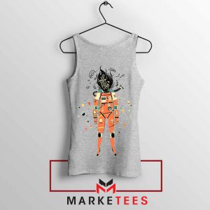 Astronaut Space Camp Sport Grey Tank Top