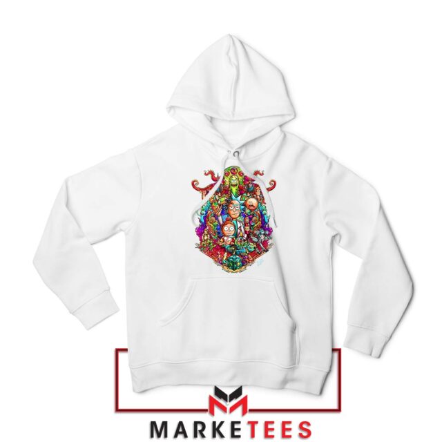 Rick and Morty Cartoon Sitcom Hoodie