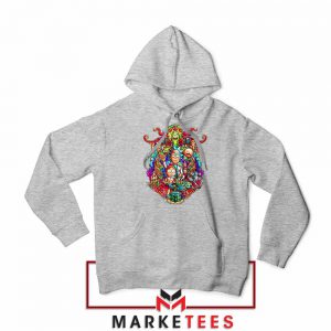 Cartoon Sitcom Rick and Morty Sport Grey Hoodie