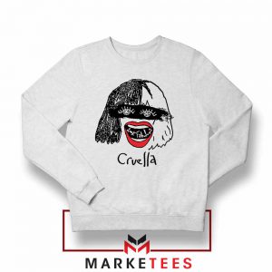 Cruella Look Fabulous Girls Sweatshirt