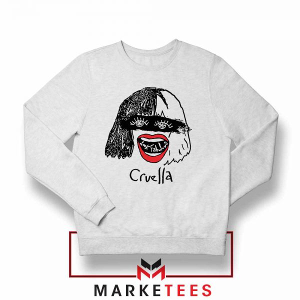 Cruella Look Fabulous Girls Sweatshirt