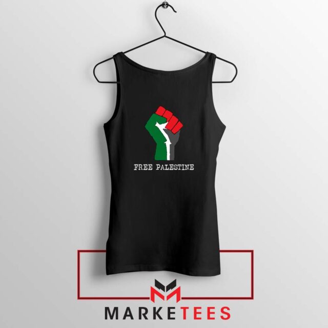 Free Palestine Raise Your Hand Tank Top