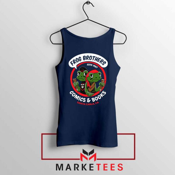Frog Brothers The Lost Boys Navy Blue Tank Top