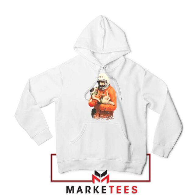 Russian NASA Astronaut Dog Hoodie