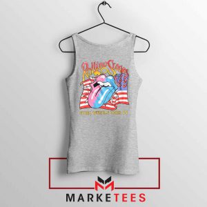 Steel Wheels Rolling Stones Sport Grey Tank Top