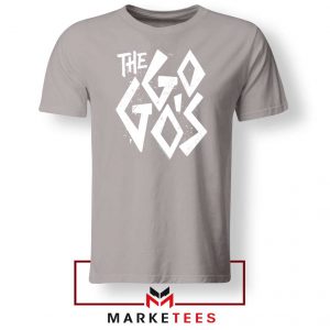 The Go Gos Band American Classics Sport Grey Tshirt