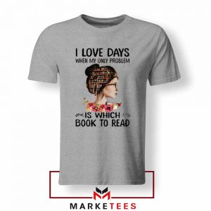 Womens Book Librarian Lover Sport Grey Tshirt